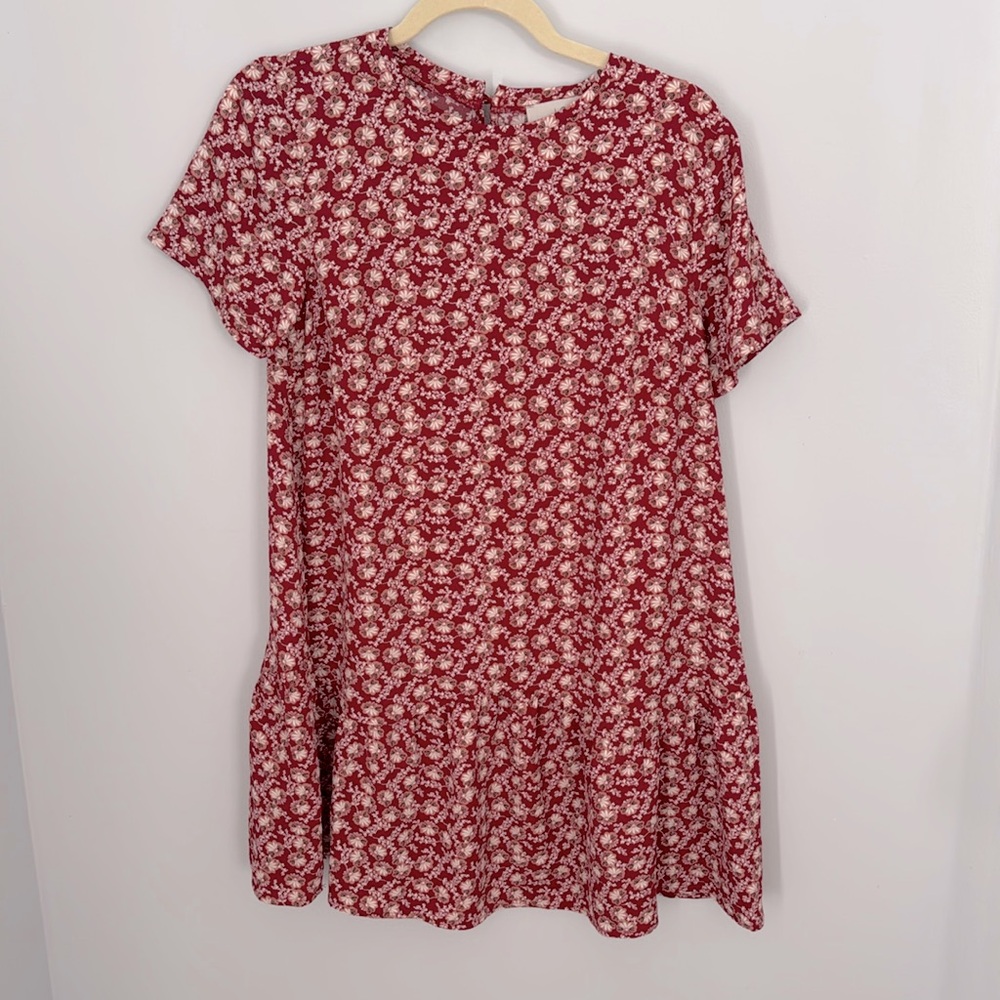 LOFT Flounce Swing Dress